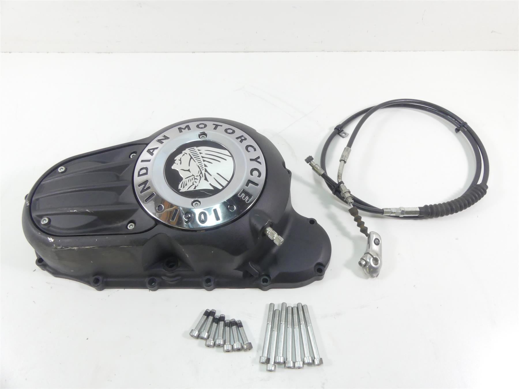 2016 Indian Chieftain Dark Horse Outer Primary Drive Clutch Cover 1205125-521 {{ shop.shopifyCountryName }} - Mototech271