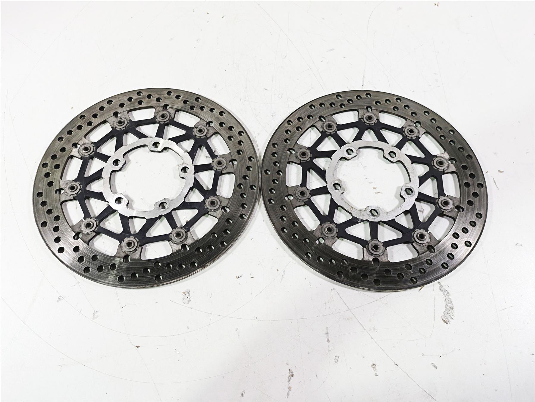 2015 Triumph Tiger Explorer XC Front Brake Disc Rotor Set T2024400 {{ shop.shopifyCountryName }} - Mototech271