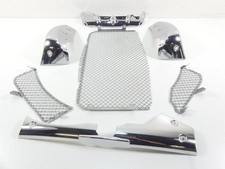 2013 Triumph Rocket 3 Touring Radiator Chrome Fairing Covers T2108413 T2108414 {{ shop.shopifyCountryName }} - Mototech271