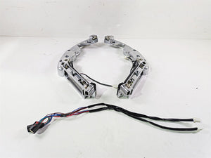 2016 Harley Touring FLHR Road King  Rear Chrome Bag Support & Light Set 90200503