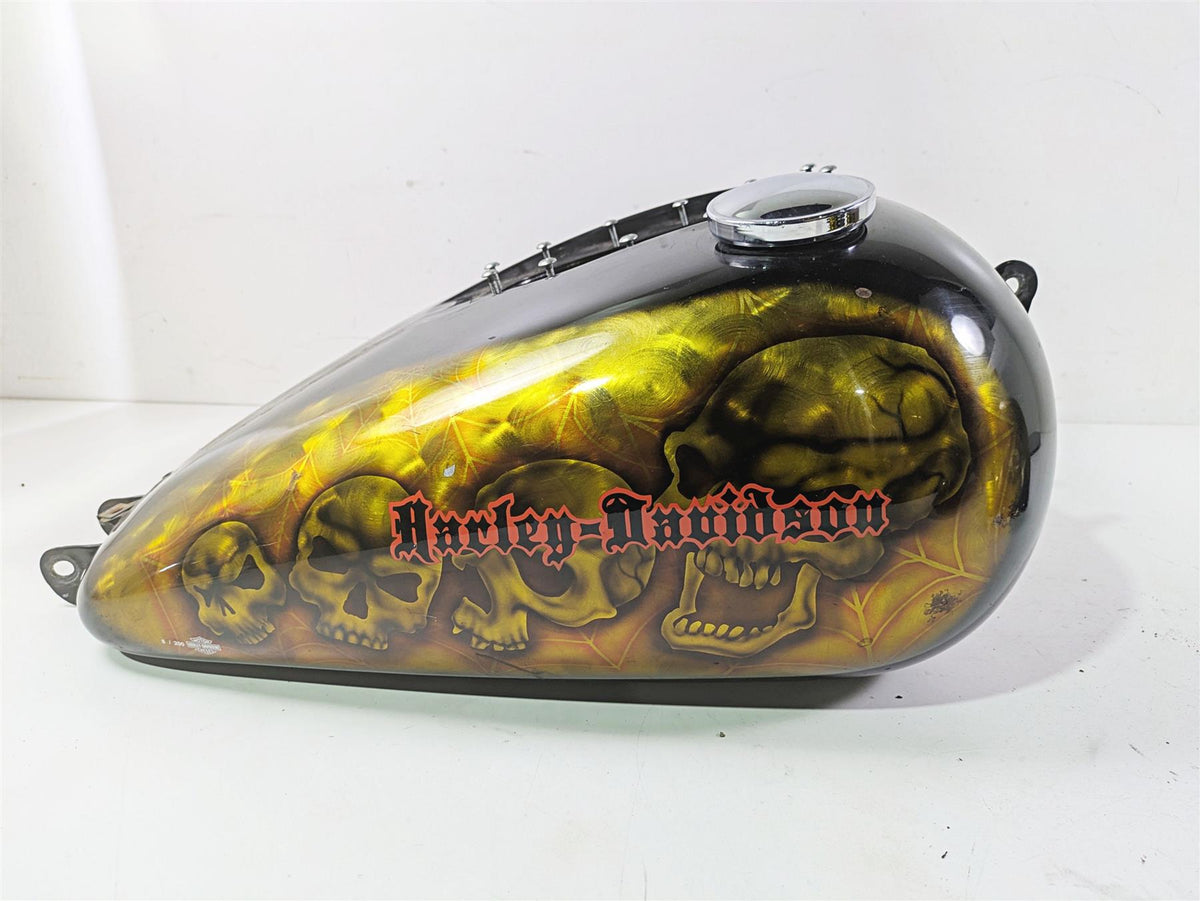 2010 Harley Dyna FXDB Street Bob Custom Paint Fender & Fuel Tank Set 61593-10 {{ shop.shopifyCountryName }} - Mototech271