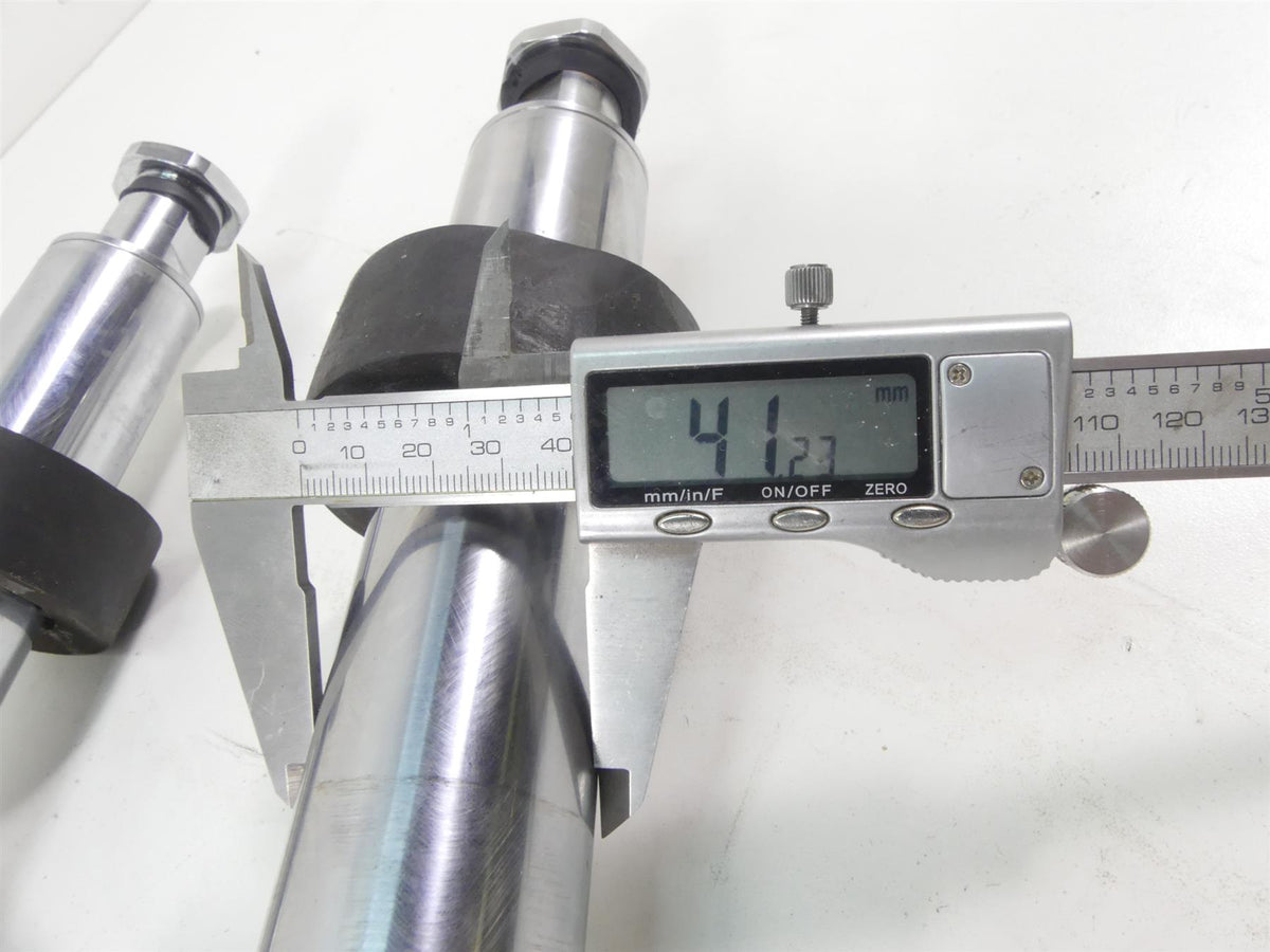 2004 Harley FLHTC SE CVO Electra Glide Chrome Strgt 41mm Front Forks 45500168 {{ shop.shopifyCountryName }} - Mototech271