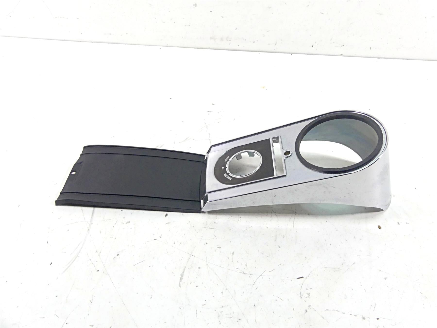2006 Harley Softail FXSTSI Springer Chrome Tank Dash Console Cover 71273-00A
