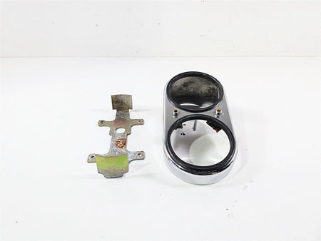 1998 Harley Dyna FXDL Low Rider Chrome Fuel Tank Dash Cover & Mount 67185-95 {{ shop.shopifyCountryName }} - Mototech271