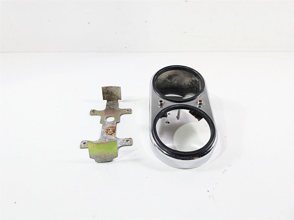 1998 Harley Dyna FXDL Low Rider Chrome Fuel Tank Dash Cover & Mount 67185-95 {{ shop.shopifyCountryName }} - Mototech271
