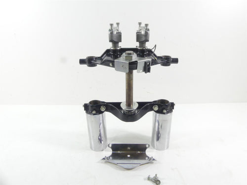 2004 Harley FLHTC SE CVO Electra Glide Upper Lower 41mm Triple Tree Set 45446-87 | Mototech271
