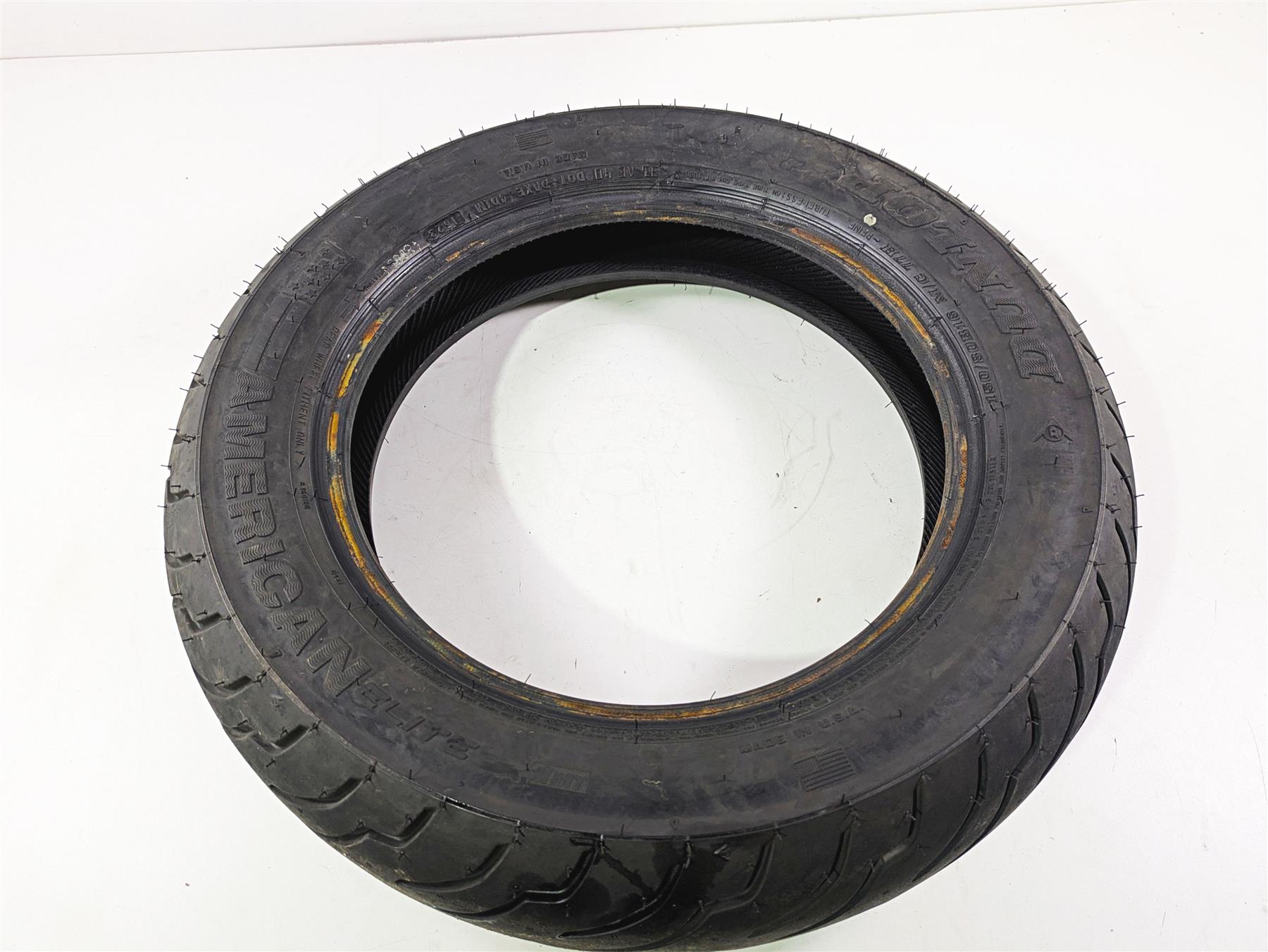 Used Rear Motorcycle Tire Dunlop D401T American Elite 150/80B16  43200063