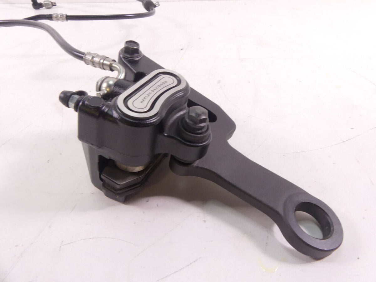 2019 Harley Softail FXBB Street Bob Rear Brake Caliper + Line & Mount 41300192 {{ shop.shopifyCountryName }} - Mototech271