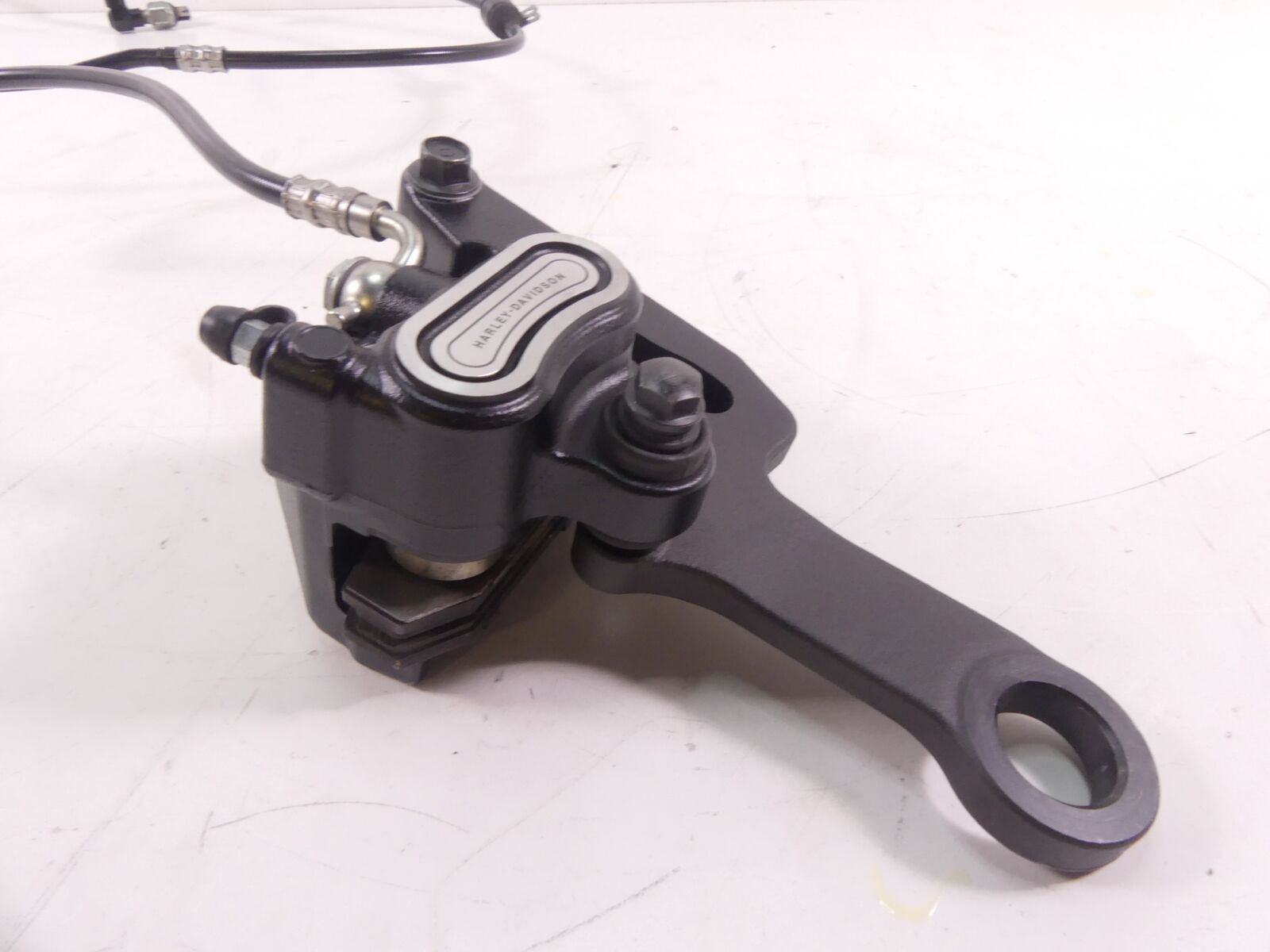 2019 Harley Softail FXBB Street Bob Rear Brake Caliper + Line & Mount 41300192 {{ shop.shopifyCountryName }} - Mototech271