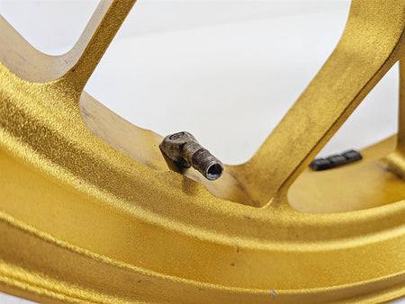 2008 Aprilia RSVR 1000 Factory Front Wheel Rim 17x3.5 Gold Evo Forged 853375 {{ shop.shopifyCountryName }} - Mototech271