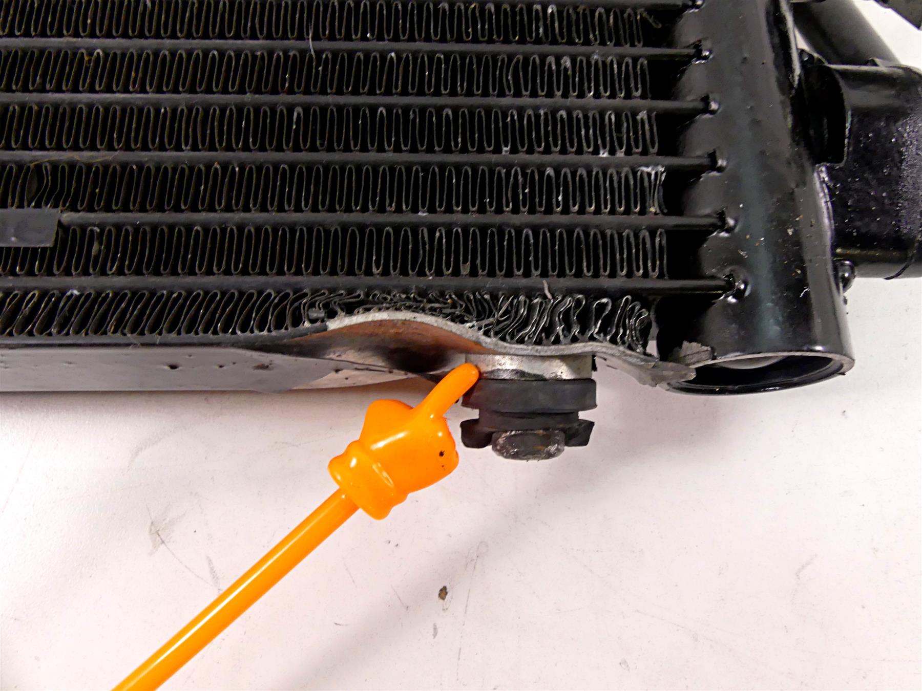 2015 Harley VRSCF Muscle V-Rod Oil Cooler Radiator & Lines - Read 62700054 {{ shop.shopifyCountryName }} - Mototech271