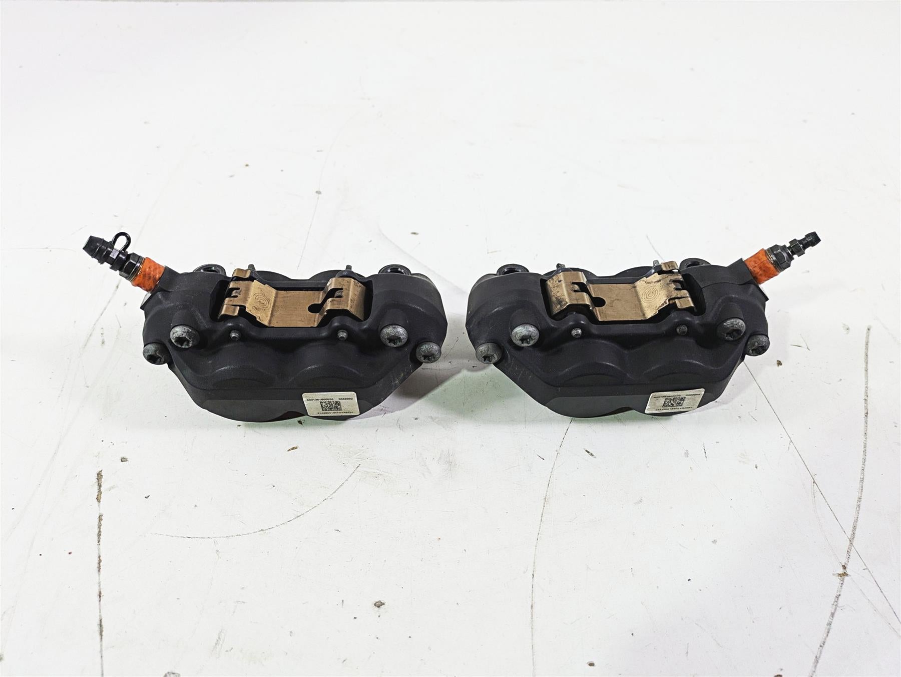 2022 KTM 1290 Super Adventure S 100mm Brembo Front Brake Calipers 6031301500130 {{ shop.shopifyCountryName }} - Mototech271