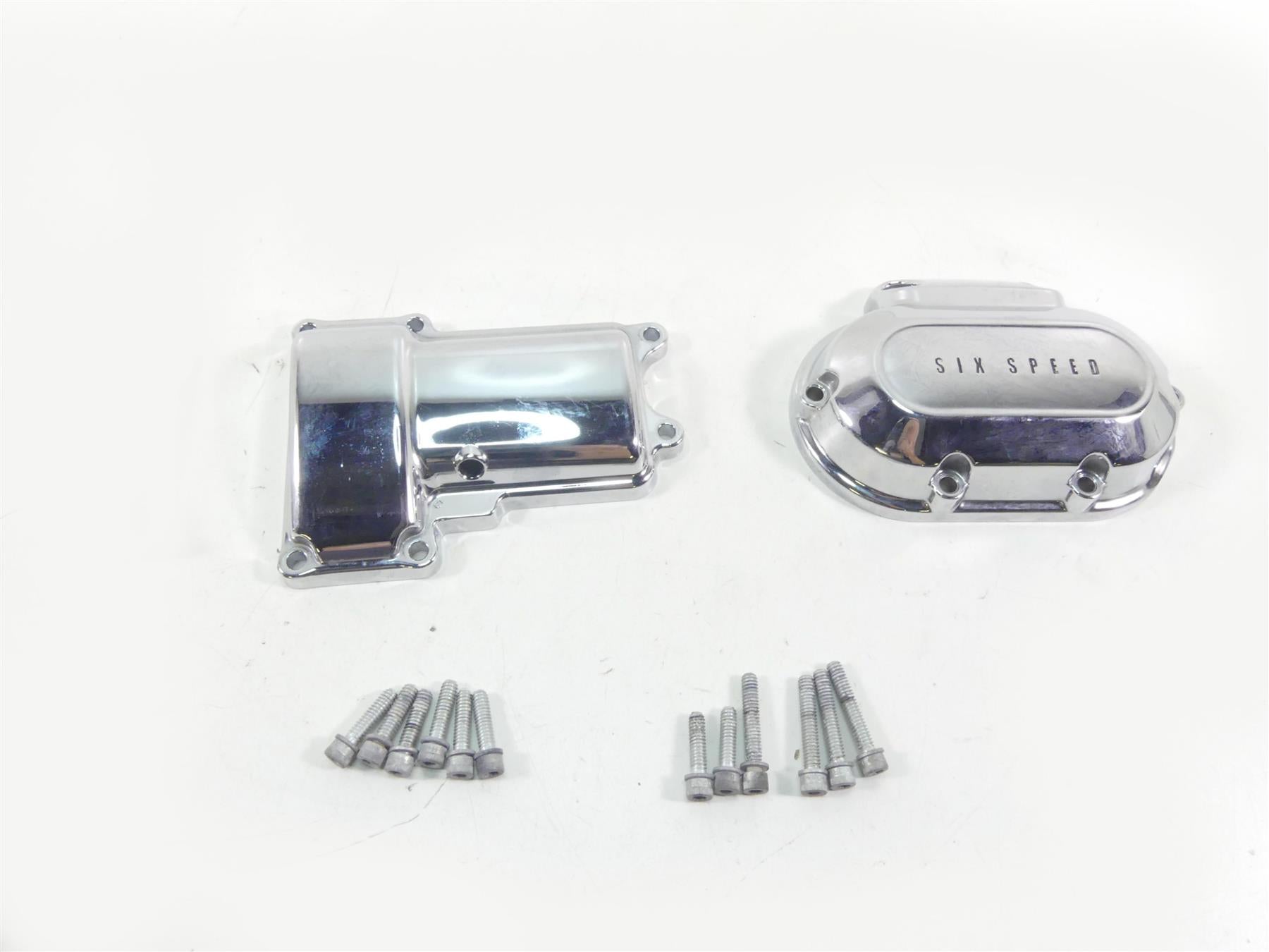 2009 Harley FXDL Dyna Low Rider Transmission Chrome Cover Set 34471-06 {{ shop.shopifyCountryName }} - Mototech271