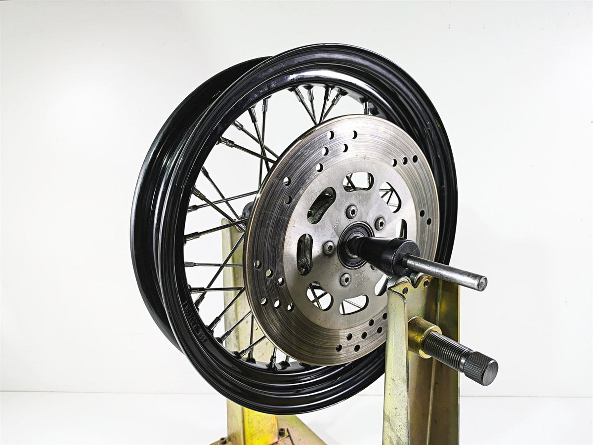 2009 Harley FLSTSB Cross Bones 16x3 Front Wheel Rim - Read 44937-08 {{ shop.shopifyCountryName }} - Mototech271