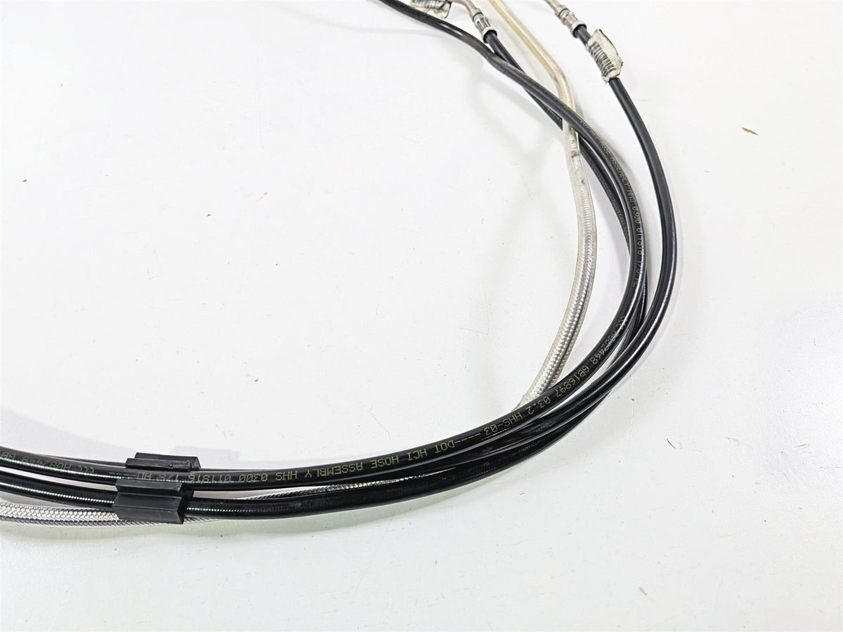 2015 Harley Touring FLTRUSE CVO Road Glide 16" Bar Hydr Clutch Front Brake Line-Mototech271