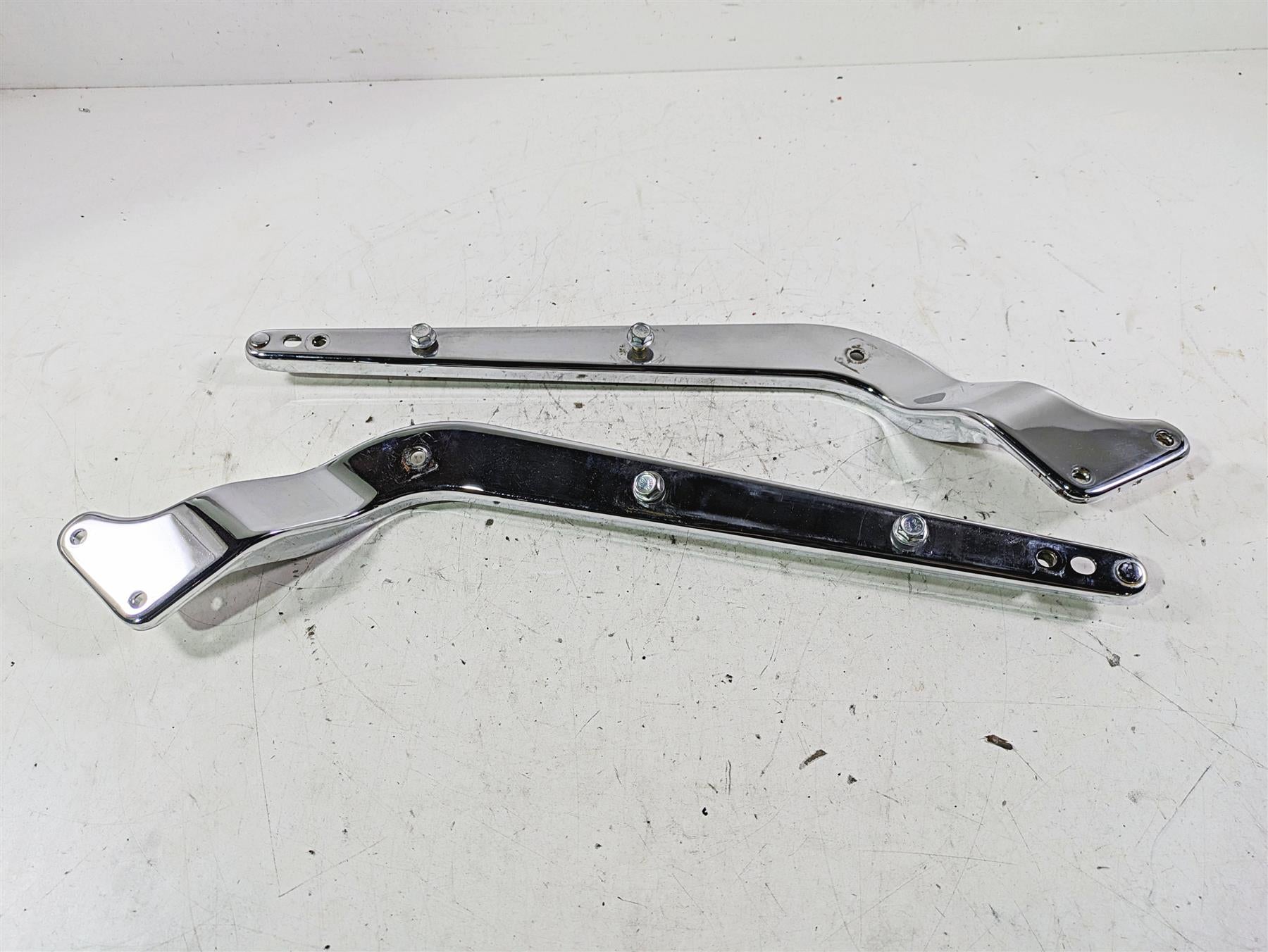 2002 Harley FLSTC Softail Heritage Rear Fender Chrome Braces 59955-00 59954-00 {{ shop.shopifyCountryName }} - Mototech271