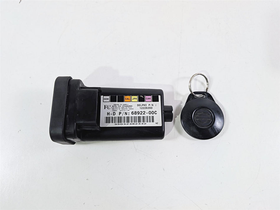 2004 Harley Touring FLTRI Road Glide Tssm Security Module Fob Key 68922-00C-Mototech271