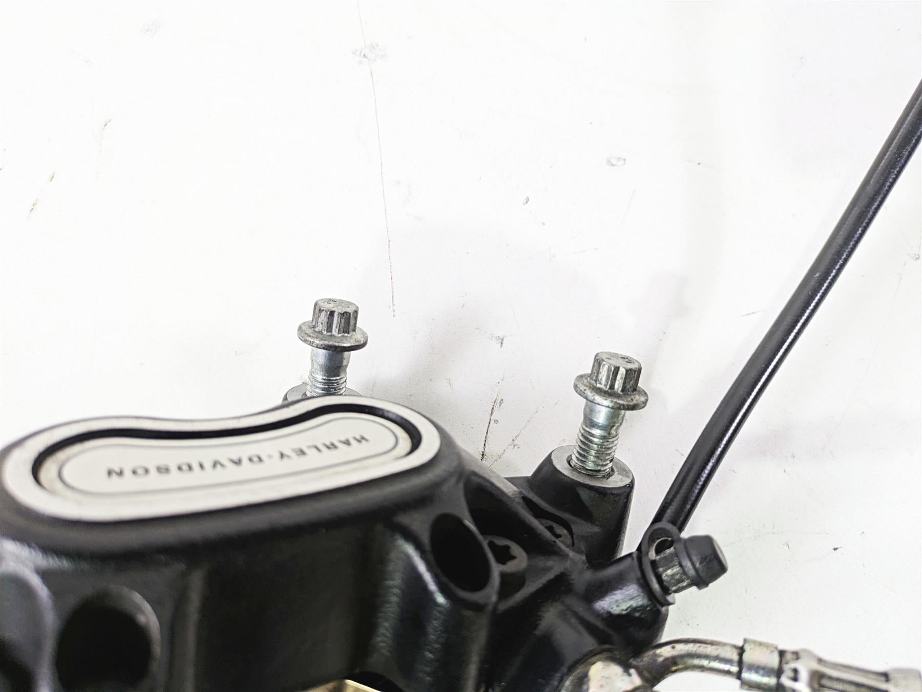 2017 Harley FLS Softail Slim Front Brake Caliper + Line Hose 41300095 {{ shop.shopifyCountryName }} - Mototech271