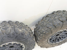 Load image into Gallery viewer, 2021 Kawasaki Teryx KRX KRF 1000 15x8 Oem Wheel Maxxis Tire Set 49058-0729
