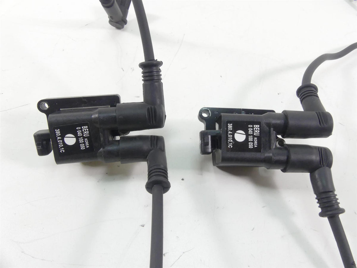 2009 Ducati Monster 1100 S Beru Ignition Coil Wire Plug Set 6K Only 38040101C {{ shop.shopifyCountryName }} - Mototech271