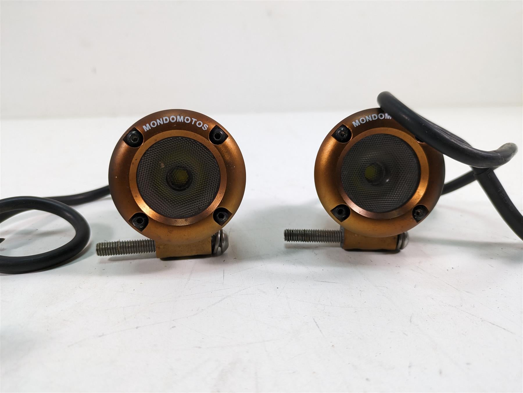 2012 Triumph Tiger 800XC ABS Mondomotos Mm10 Bullet Auxiliary Fog Spot Lights {{ shop.shopifyCountryName }} - Mototech271