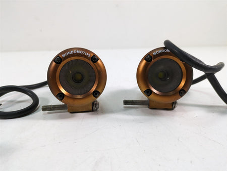 2012 Triumph Tiger 800XC ABS Mondomotos Mm10 Bullet Auxiliary Fog Spot Lights {{ shop.shopifyCountryName }} - Mototech271