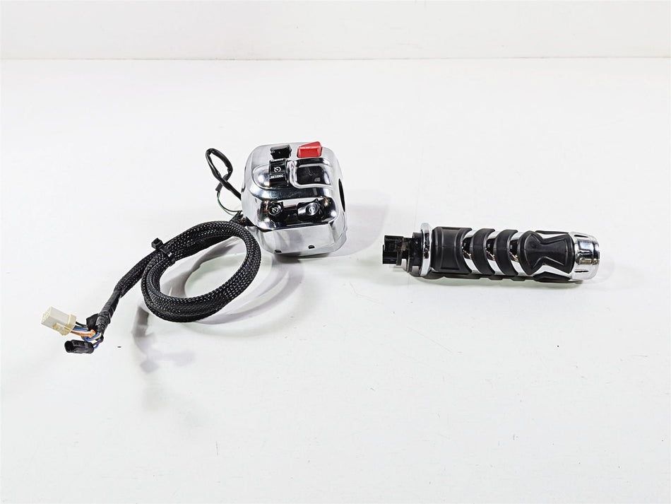 2015 Indian Chieftain Right Hand Chrome Start Stop Control Switch - Read 2413027-Mototech271