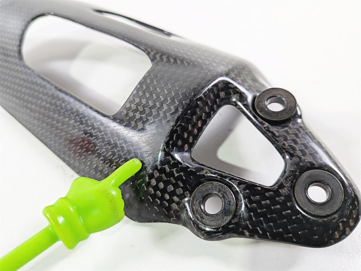 2017 Ducati Panigale 1299 Rear Shock Carbon Fiber Fairing Cover Guard 96450711B-Mototech271
