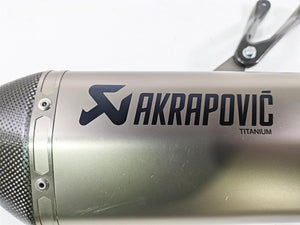 2016 BMW S1000RR K46 Akrapovic Exhaust Muffler Titanium  S-B10SO2-HRT M-HR045