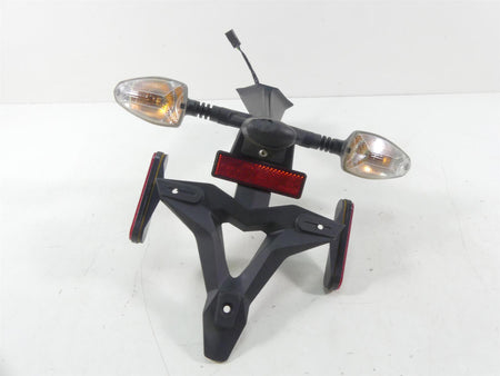 2019 Triumph Street Triple 765R License Plate Holder Rear Blinker Set A9708391 {{ shop.shopifyCountryName }} - Mototech271
