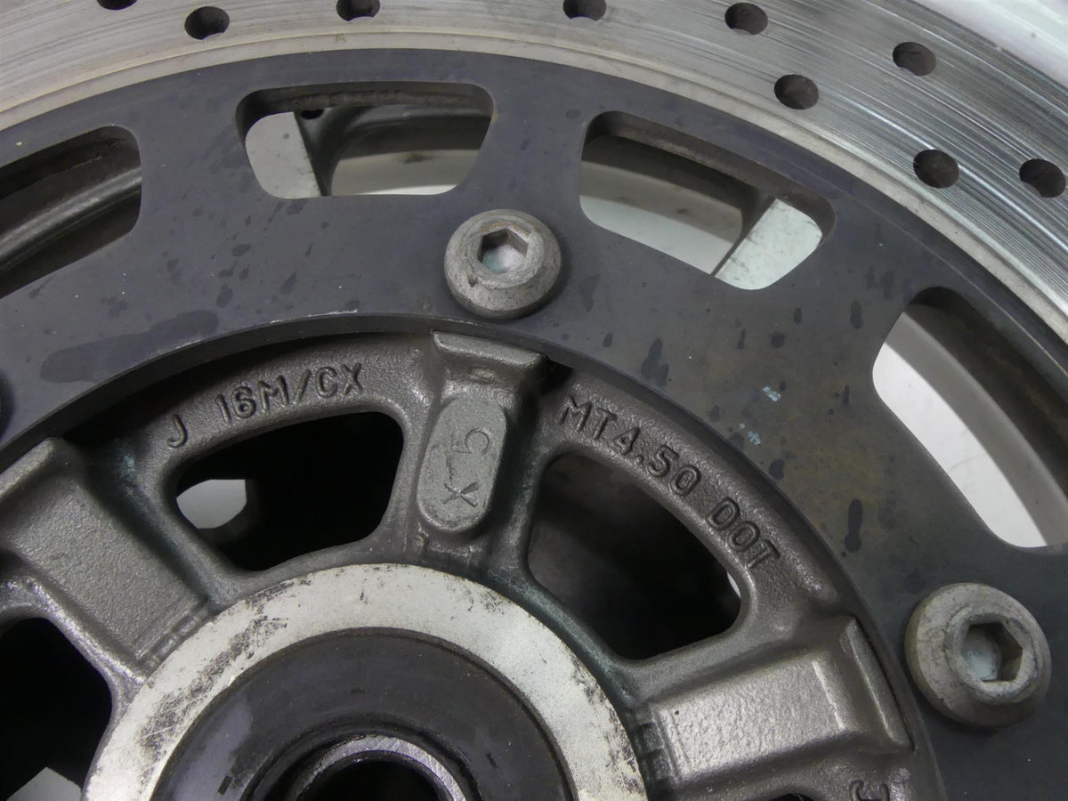 2007 Yamaha XVS1300 V-Star Straight Rear Wheel Rim 16x4.5 3D8-25338-00-MA {{ shop.shopifyCountryName }} - Mototech271