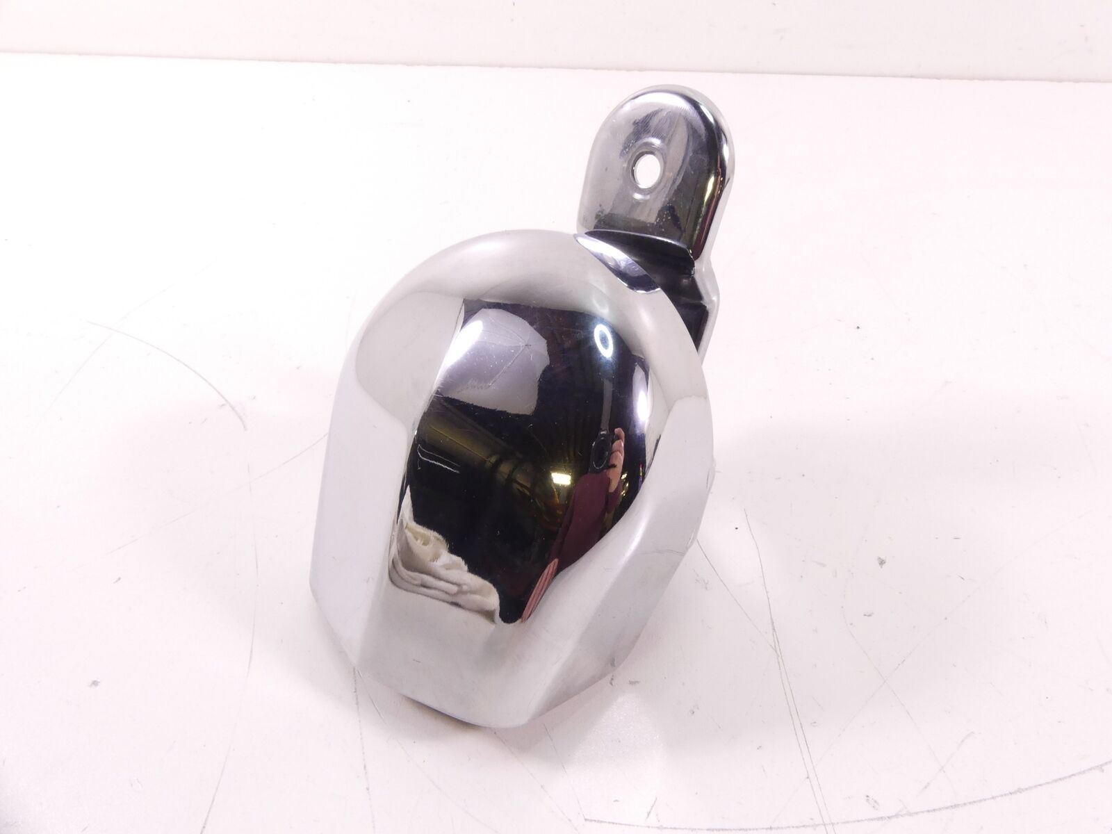 2009 Harley FXDC Dyna Super Glide Horn Signal & Chrome Cover 61300478A {{ shop.shopifyCountryName }} - Mototech271
