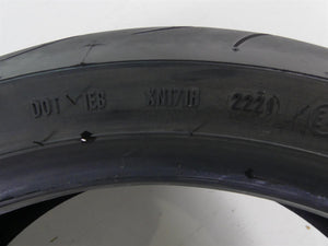 Used Rear Motorcycle Tire Metzeler Sportec M9RR 180/55R17 - 5417581