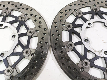 2015 Triumph Tiger Explorer XC Front Brake Disc Rotor Set T2024400 {{ shop.shopifyCountryName }} - Mototech271
