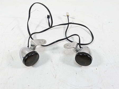 2012 Harley FLD Dyna Switchback Front Led Turn Signal Smoke Blinker Set 68972-00 {{ shop.shopifyCountryName }} - Mototech271