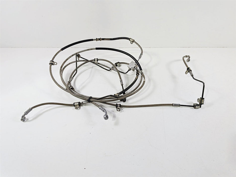 2022 Polaris RZR Turbo R Ultimate Flexible Rear Brake Line Set 1913980 1913981-Mototech271