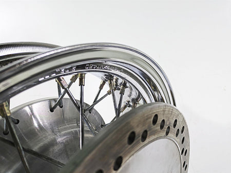 2002 Honda VTX1800 Retro Straight 15x4.5 Spoke Rear Wheel Rim 42650-MCV-A11 {{ shop.shopifyCountryName }} - Mototech271