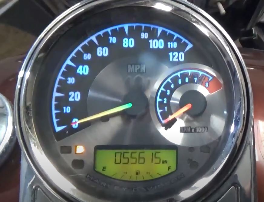 2009 Harley Touring FLHRC Road King Speedometer Tacho Gauge 55K -Read 70900068 {{ shop.shopifyCountryName }} - Mototech271