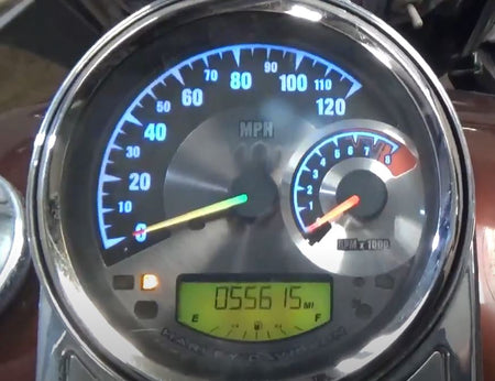 2009 Harley Touring FLHRC Road King Speedometer Tacho Gauge 55K -Read 70900068 {{ shop.shopifyCountryName }} - Mototech271