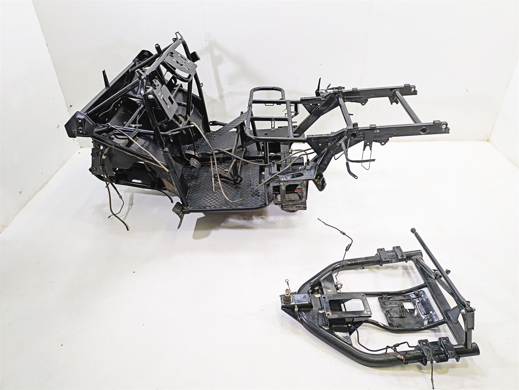 2010 Kawasaki 610 4x4 Mule Straight Main Frame Chassis & Foot Pedals With Clean Texas Title {{ shop.shopifyCountryName }} - Mototech271