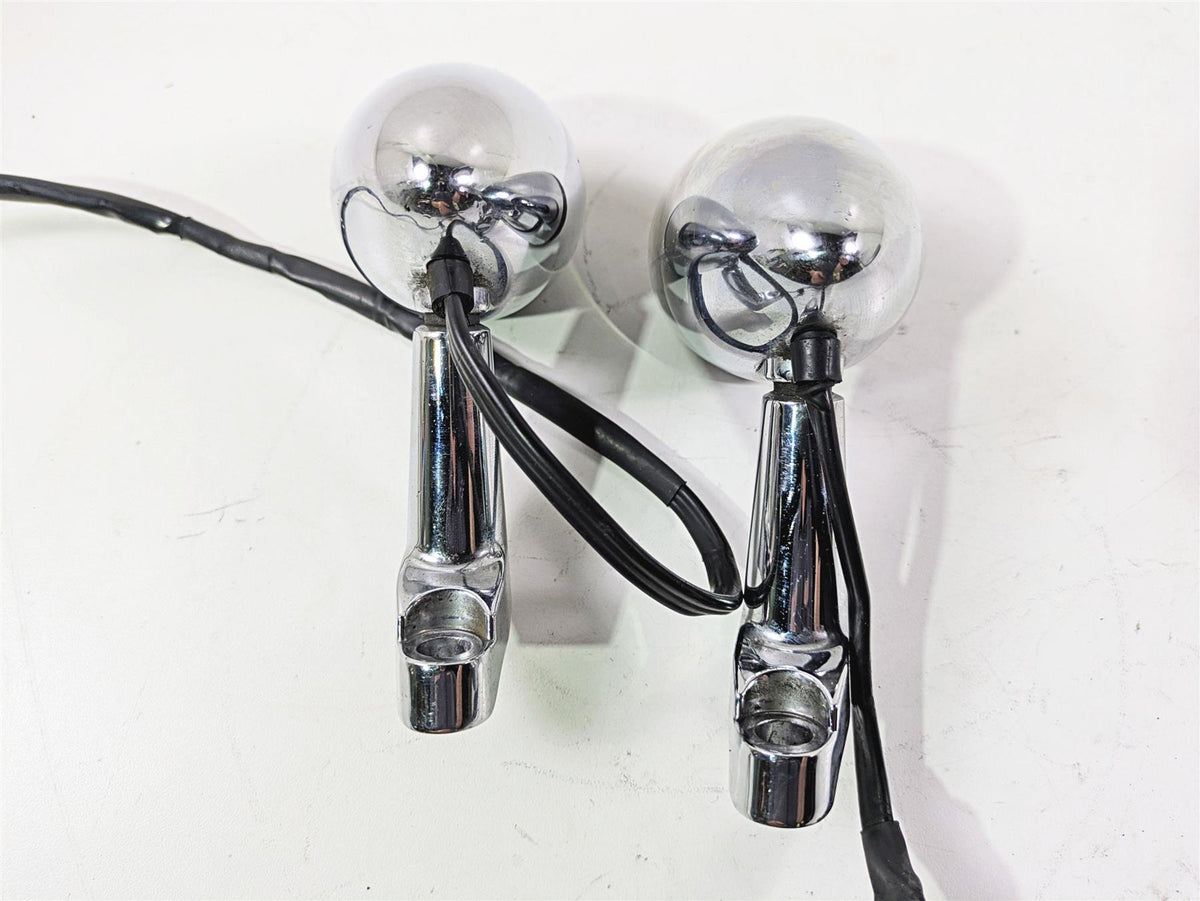 1999 Harley Dyna FXDL Low Rider Front Smoked Led Blinker Turn Signals 68709-94 {{ shop.shopifyCountryName }} - Mototech271
