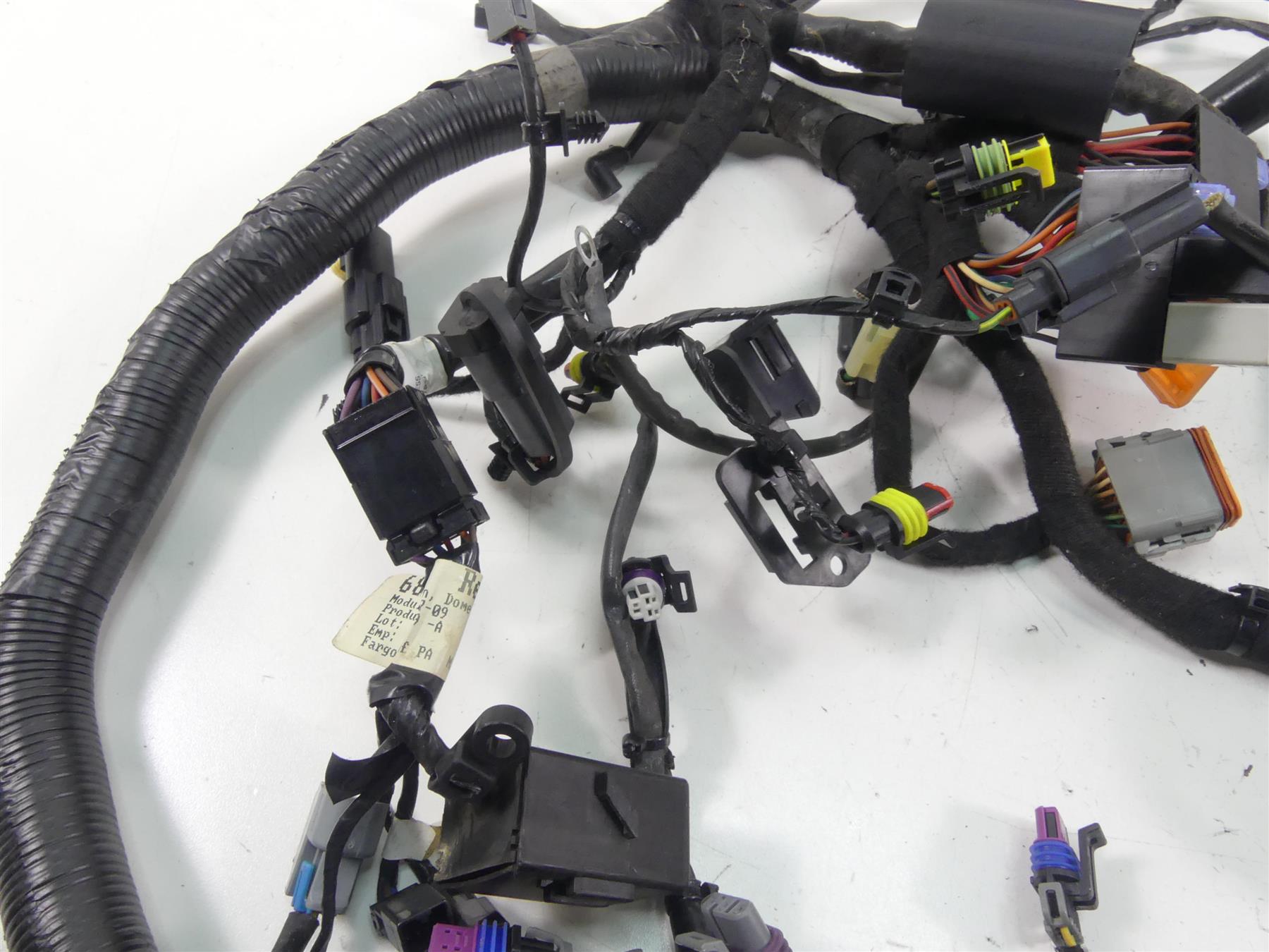2010 Harley FXDWG Dyna Wide Glide Wiring Harness Loom - No Cuts 69603-08A {{ shop.shopifyCountryName }} - Mototech271