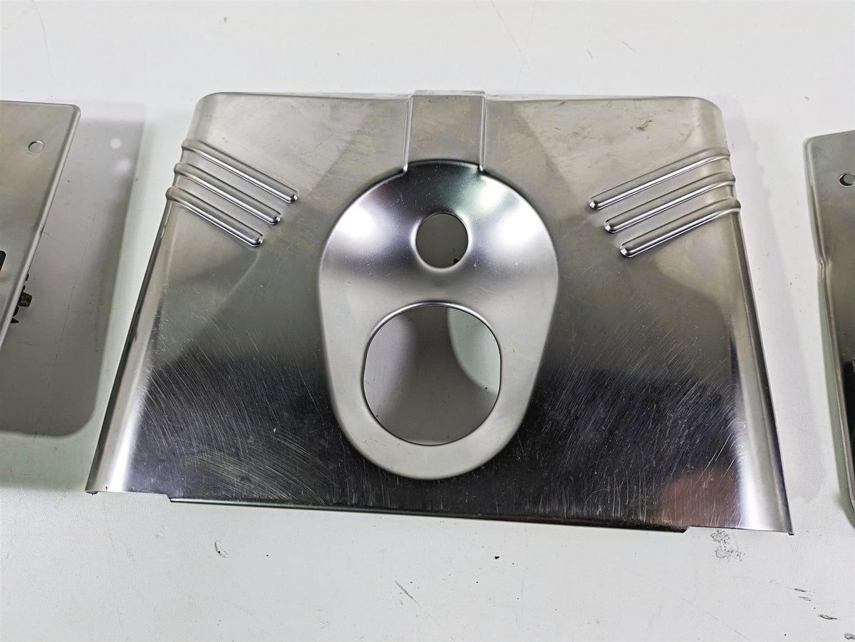 2003 Harley FLSTC Softail Heritage 100th Complete Headlight Cover Set 67808-86 {{ shop.shopifyCountryName }} - Mototech271