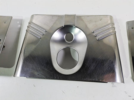 2003 Harley FLSTC Softail Heritage 100th Complete Headlight Cover Set 67808-86 {{ shop.shopifyCountryName }} - Mototech271