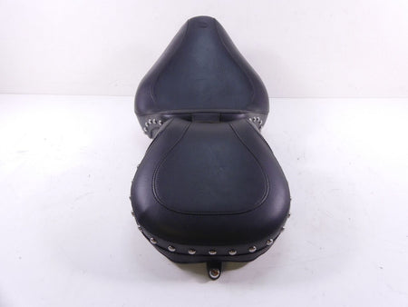 2001 Harley Softail FLSTC Heritage Mustang Studded Seat Saddle Set 79258 {{ shop.shopifyCountryName }} - Mototech271