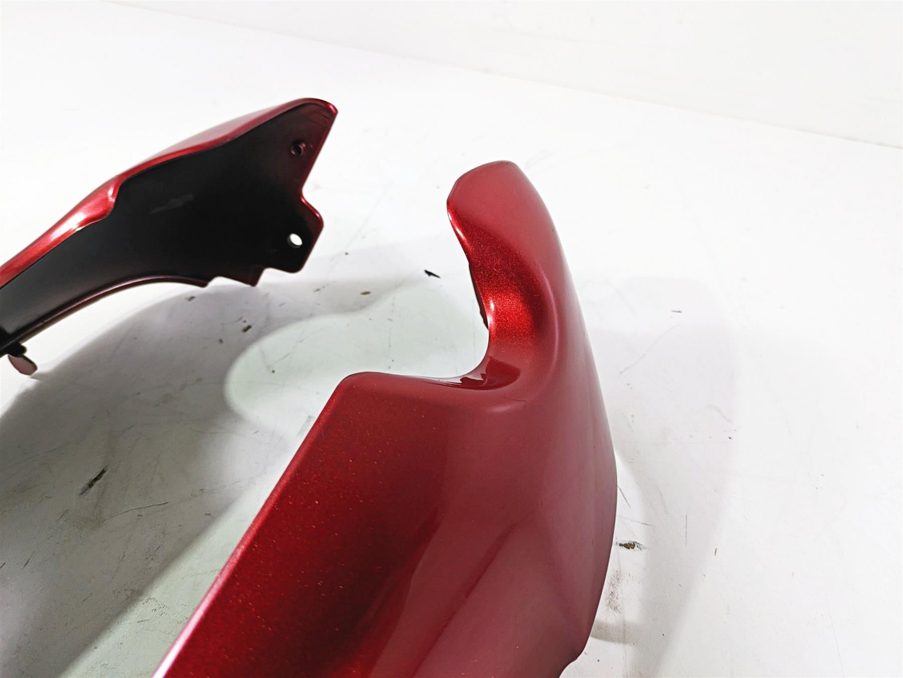 2013 Harley VRSCDX Night Rod Sp Radiator Side Cover Fairing Red Sunglo 66158-07 {{ shop.shopifyCountryName }} - Mototech271