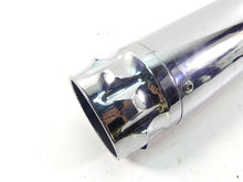 Load image into Gallery viewer, 2015 Harley VRSCF Muscle V-Rod Left Exhaust Slip On Muffler + Mount 65616-09
