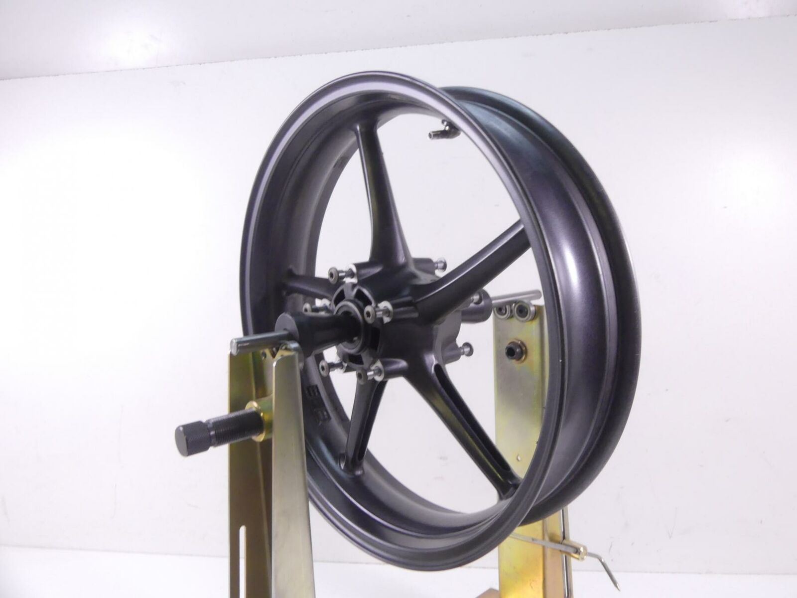2009 Triumph Street Triple 675R Straight Front 5 Spoke Wheel Rim 17x3.5 T2000618 {{ shop.shopifyCountryName }} - Mototech271