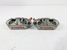 Load image into Gallery viewer, 2008 Ducati SBK 1098 S Brembo Front Brake Caliper 100mm Set 61040901A 61040911A
