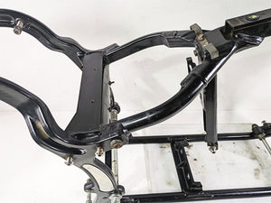 2002 Harley FLSTC Softail Heritage Classic Straight Main Frame Chassis With Clear Texas Title with Salvage History 47008-00C
